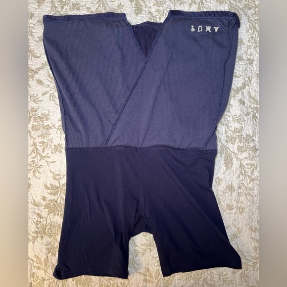 Puma Downtown Corduroy Mini Skirt Skort in Navy Blue, size large Athleisure - Picture 7 of 9